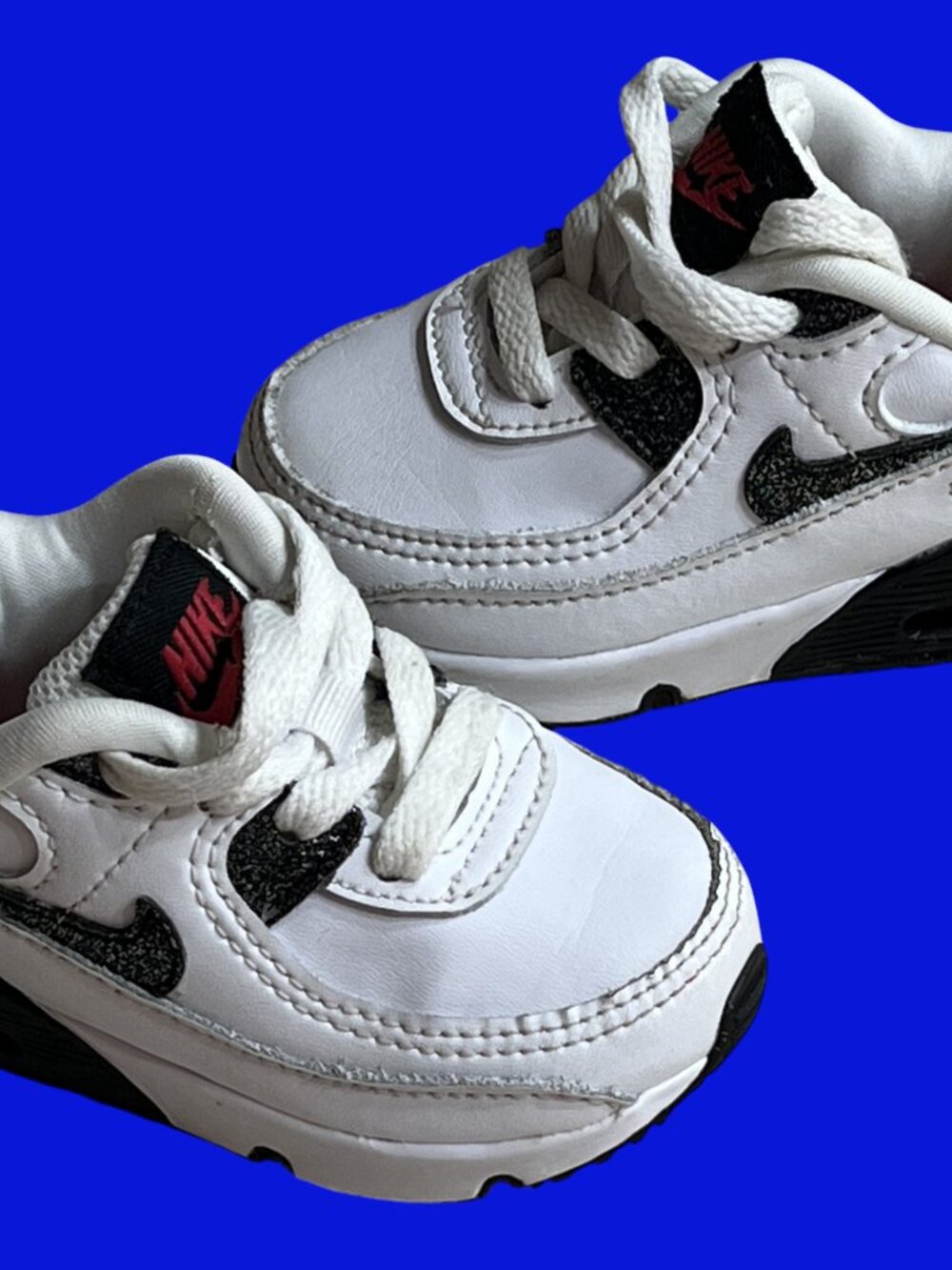 Nike Air Max 90 Toddler Boy Size 4C White Sneakers Shoes DM0162-100